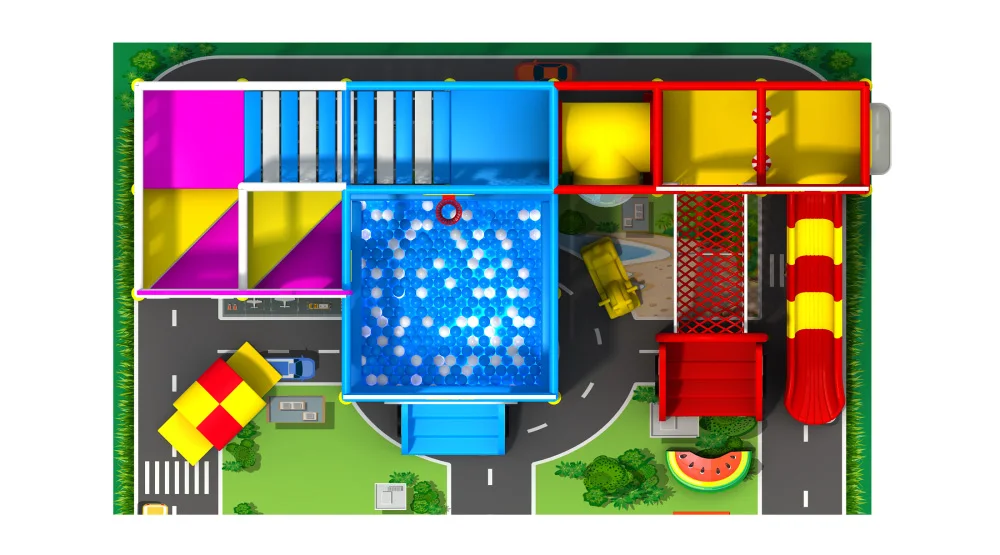  indoor play ground equipment