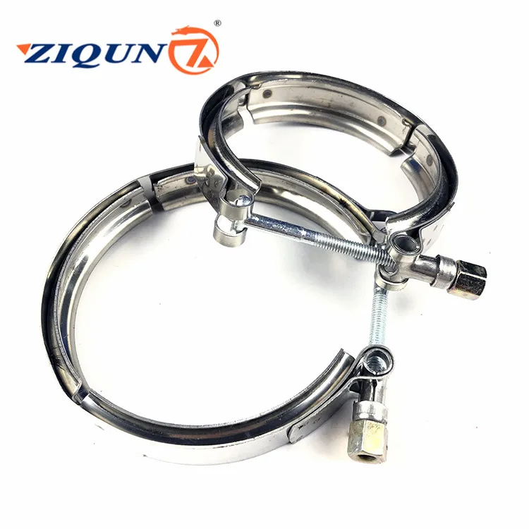 
704 stainless steel clamps with strong inner groove high quality high hardness rubber tubing pipe clamps hardware screw 