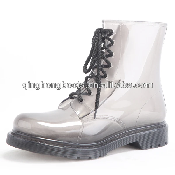 mens clear boots