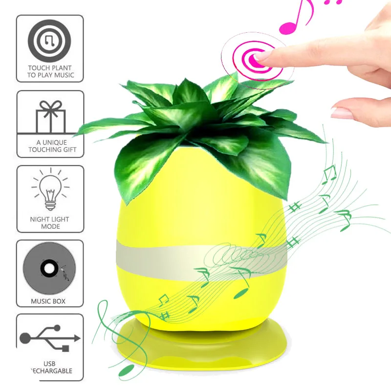 Dancing Flower Pot With Hot Sale Music Speaker - ANKUX.COM