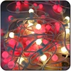 Hot garden light string e27 white festoon lighting