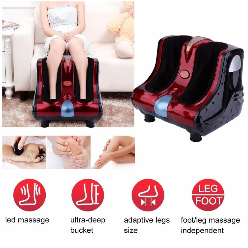 Electric Japanese Hot Massage Shiatsu Foot Leg Massager, View electric