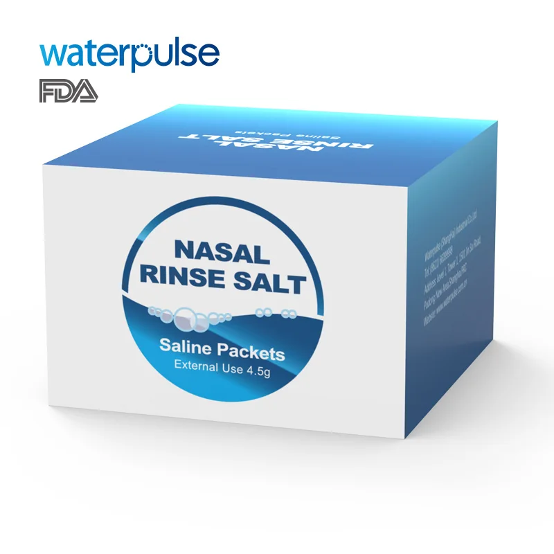 
Waterpulse Saline wash for nose Sea Salt Packet Nasal Wash Salt 