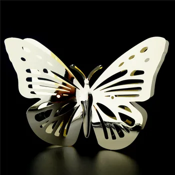 Home Decor Outdoor Decor Laser Cut Art Small Metal Butterfly Wall
