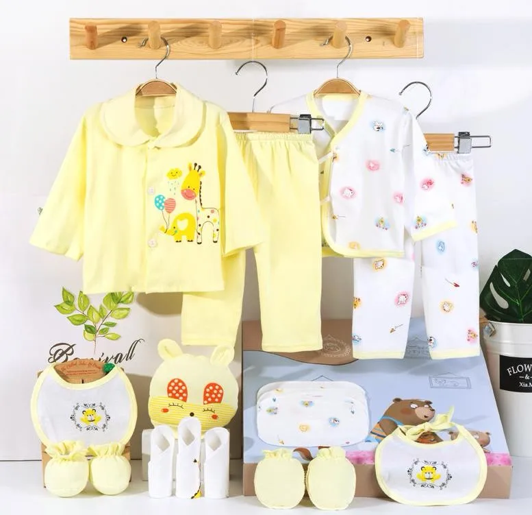 Cotton Newborn Baby Clothing Gift Sets Printing Buy Clothes Gift Set