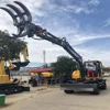 Grab waste material excavator handler BD95A for sale