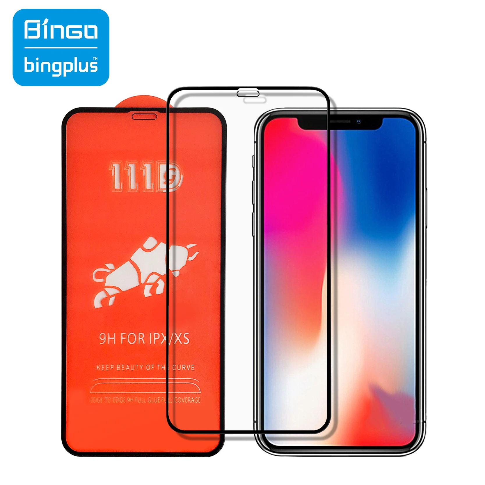 

2019 High quality Full cover tempered glass game player screen protector for Redmi K20 PRO, White;black;gold