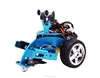 Yahboom 2WD STEM Education blue aluminum microbit smart robot car for kid-basic version