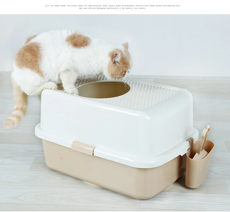 Top Entry Cat Sand Box Cat Kitten Toilet Cat Litter Box Buy Cat