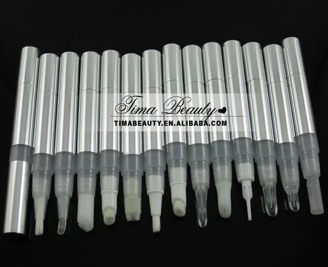 2.5ml Metal Lip Gloss Pen With Brush Tip Applicator Buy Metal Lip