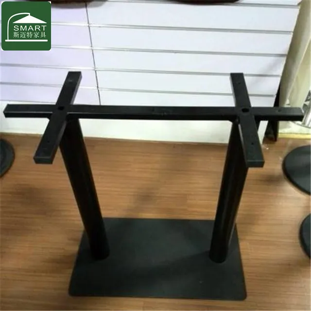 Newest Design Wrought Iron Powder Coating Marble Table Base Feet