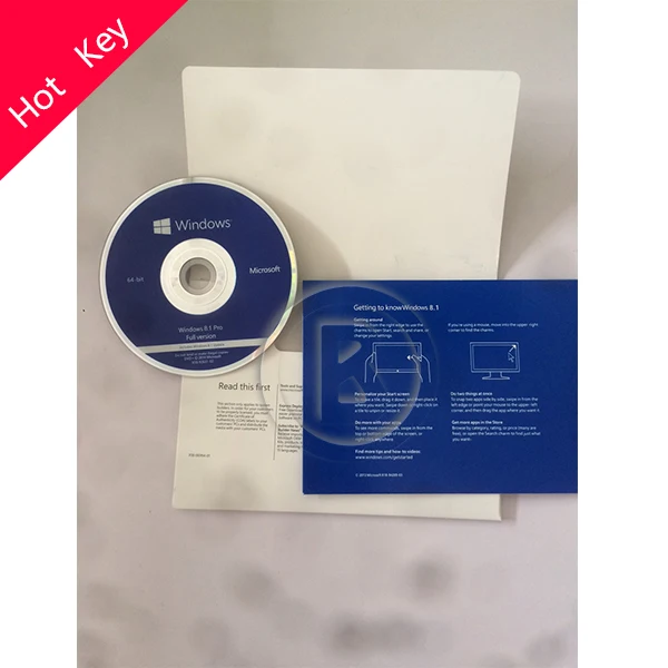 

Windows 8.1 Professional OEM Full Package English language DHL free shipping
