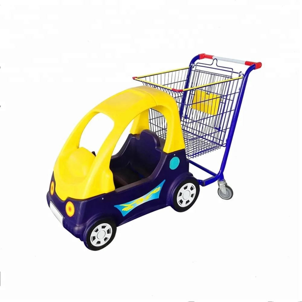 Metal Shopping Trolley With Baby Seat Buy Children Shopping Cart