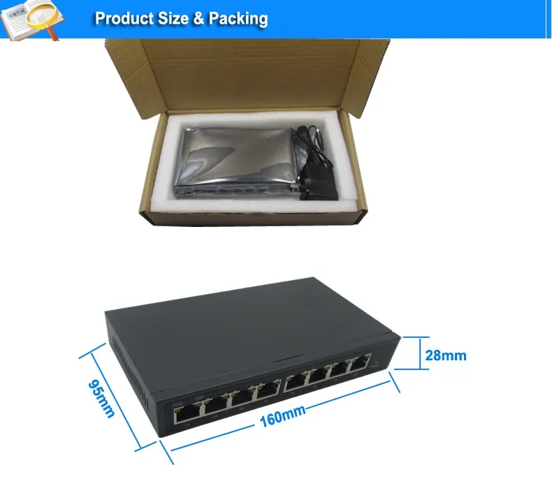 L2 8 Port Gigabit Managed Mirror Switch Igmp Vlan Web Manageable Buy
