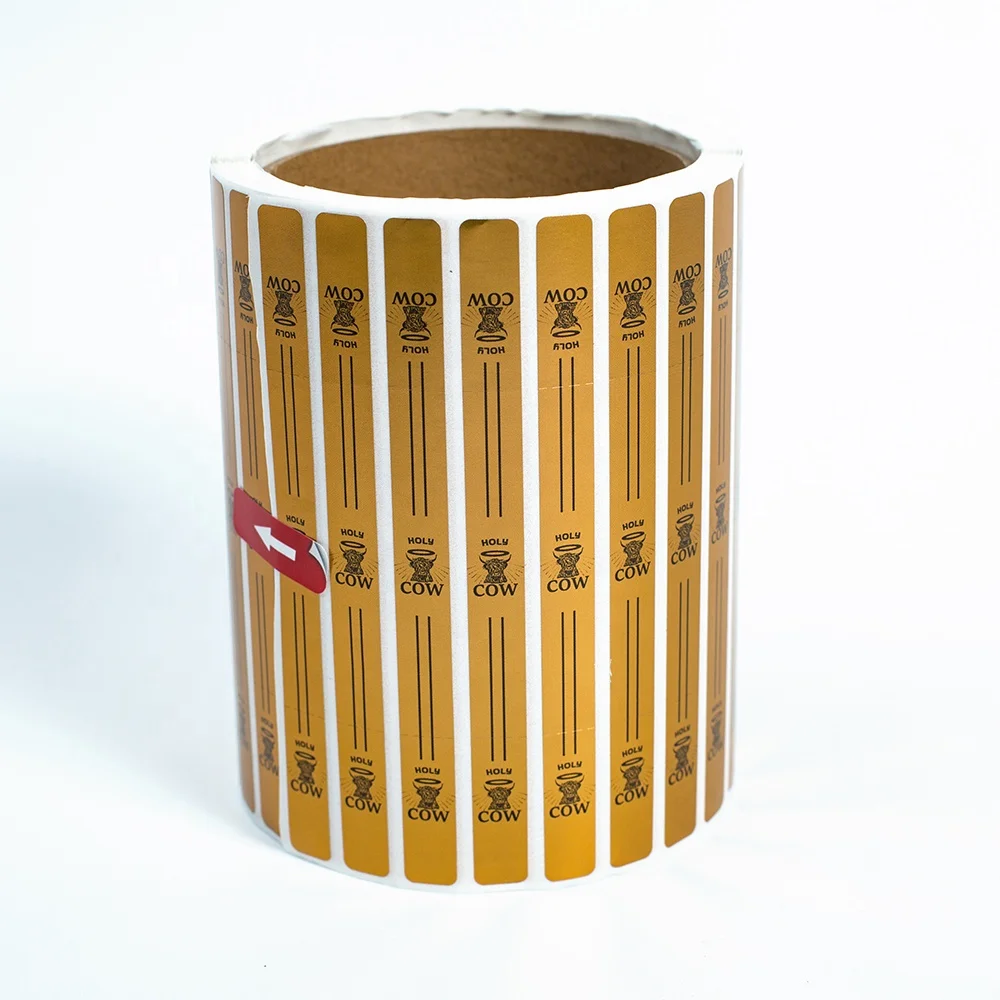 Custom Adhesive Waterproof Frozen Safe Yogurt Bottle Scratch Proof