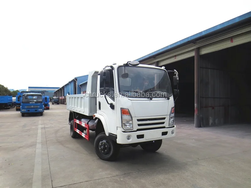 Clw 4x4 Mini Dump Truck 6 Wheels Standard Dump Truck Dimensions Used