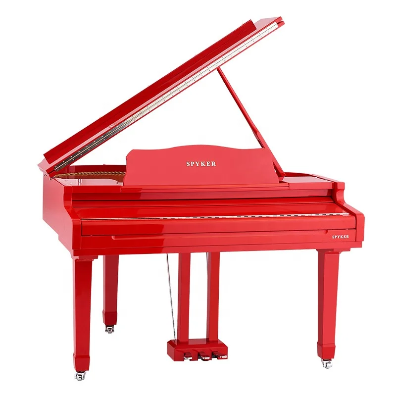 

88 keys with multi-Voices red polish digital grand piano (HD-W120M, N/a