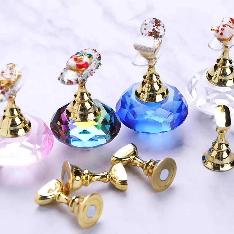 

Nail Tips Nature Clear Black Fan Finger Full Card Nail Art Display Practice Acrylic UV Gel Polish Tool Manicure Magnetic Nail, Clear, pink, blue, colorful