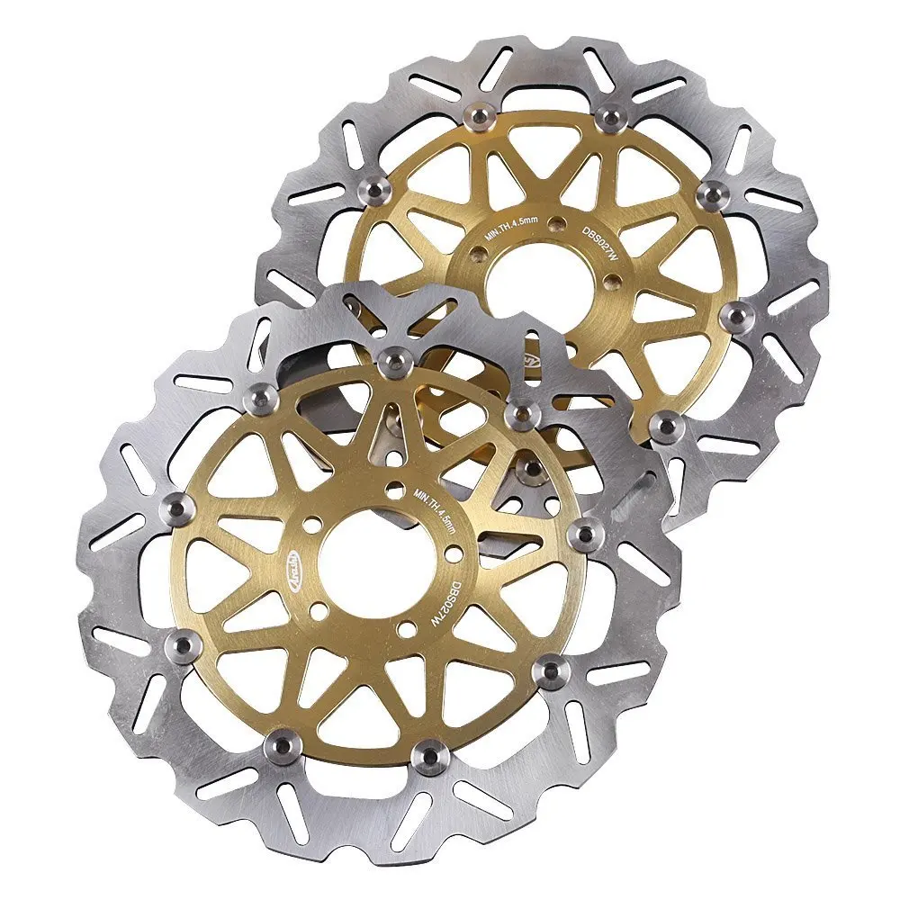 GZYF Front Brake Disc Rotors Fit Kawasaki ZX9R NINJA 900 94-97 ZX7R NINJA 750 96-03