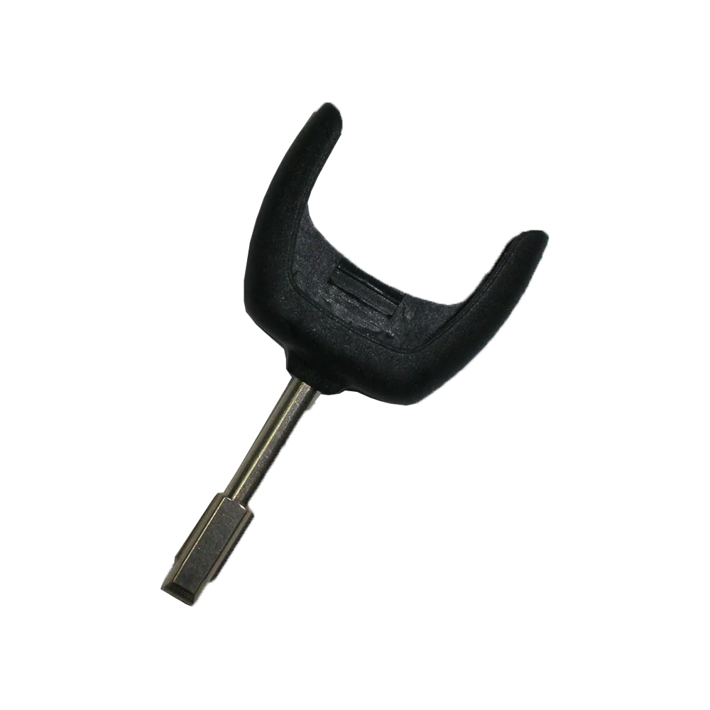 

For Ford Remote Key Fob Blank Blade Uncut Head Fo21 Mondeo Fiesta Focus, Black