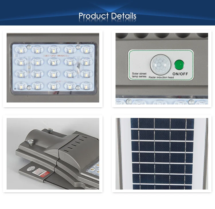 Outdoor Led Solar Street Light Waterproof