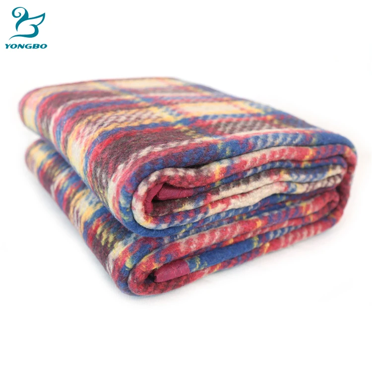 2018 High Quality 100 Polyester Acrylic Blanket Raschel Blanket