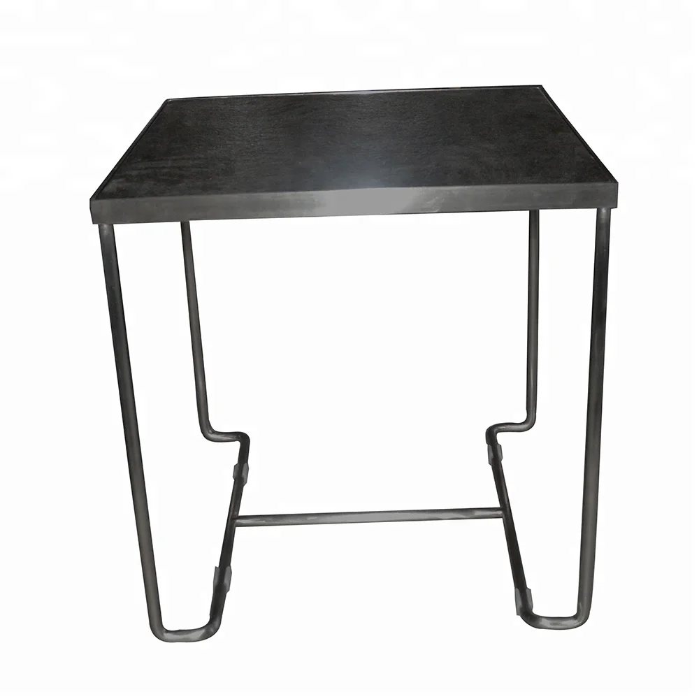 Industrial Simple Flower Metal Marble Top Side Table Buy Flower Table