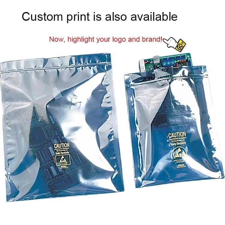 China Supplier Static Sheilding Bags/ Esd Bags And Antistatic Control