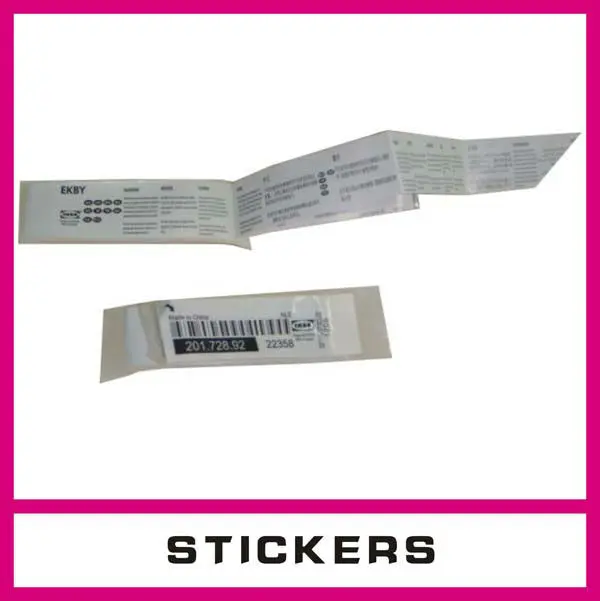 different types of logo sticker