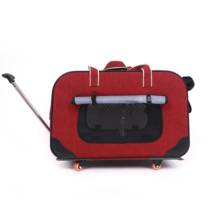 dog travel bag with wheels