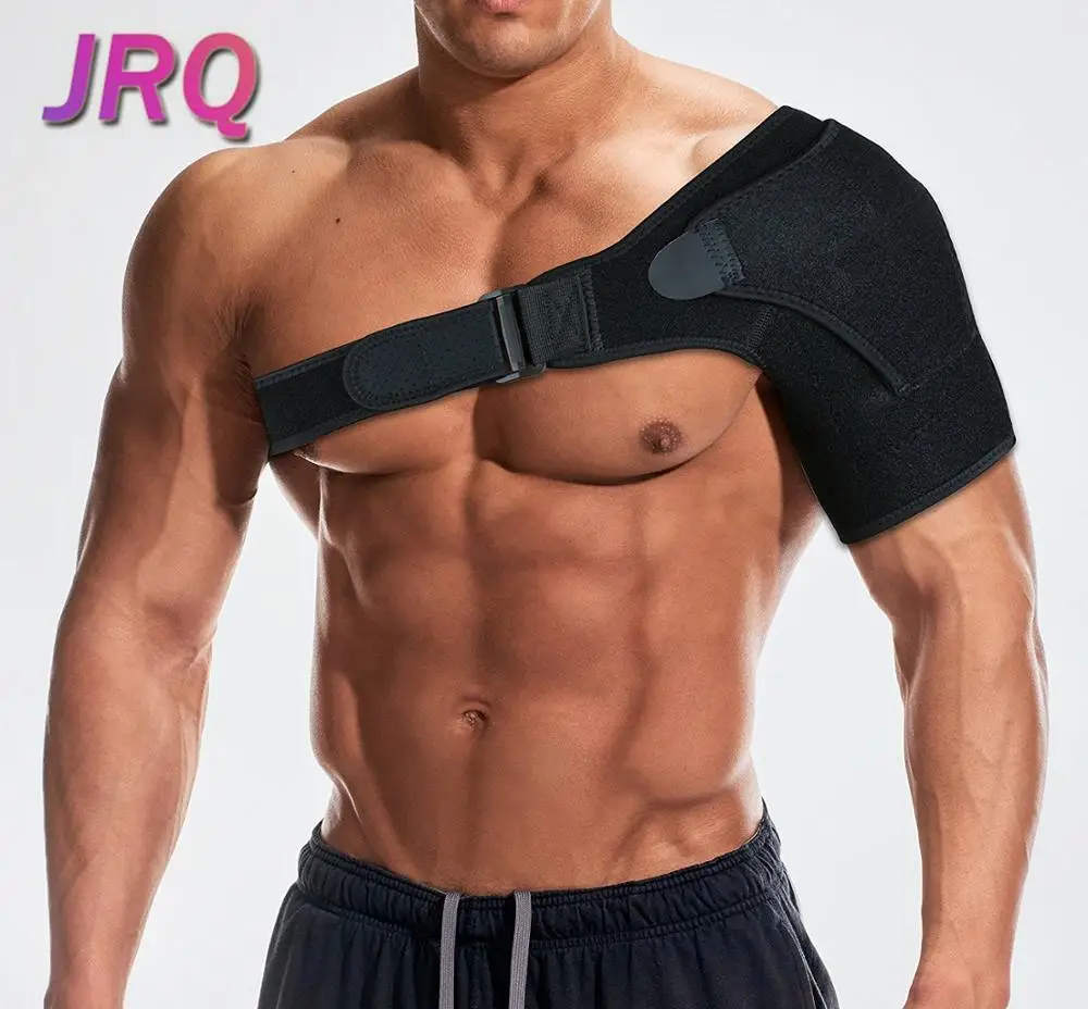 

injury prevention and recovery shoulder brace belt, Common is black