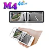 M4 car roof monitor dual screen and 6 camera with 4G car reverse monitor