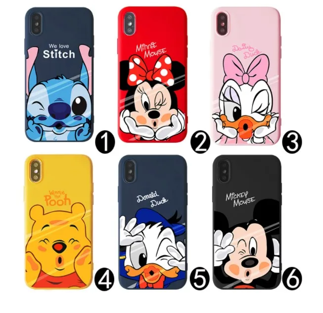 TPU phone case Cartoon soft back cover for phone customize design smart phone protect case anti shock for Iphone 6 6S