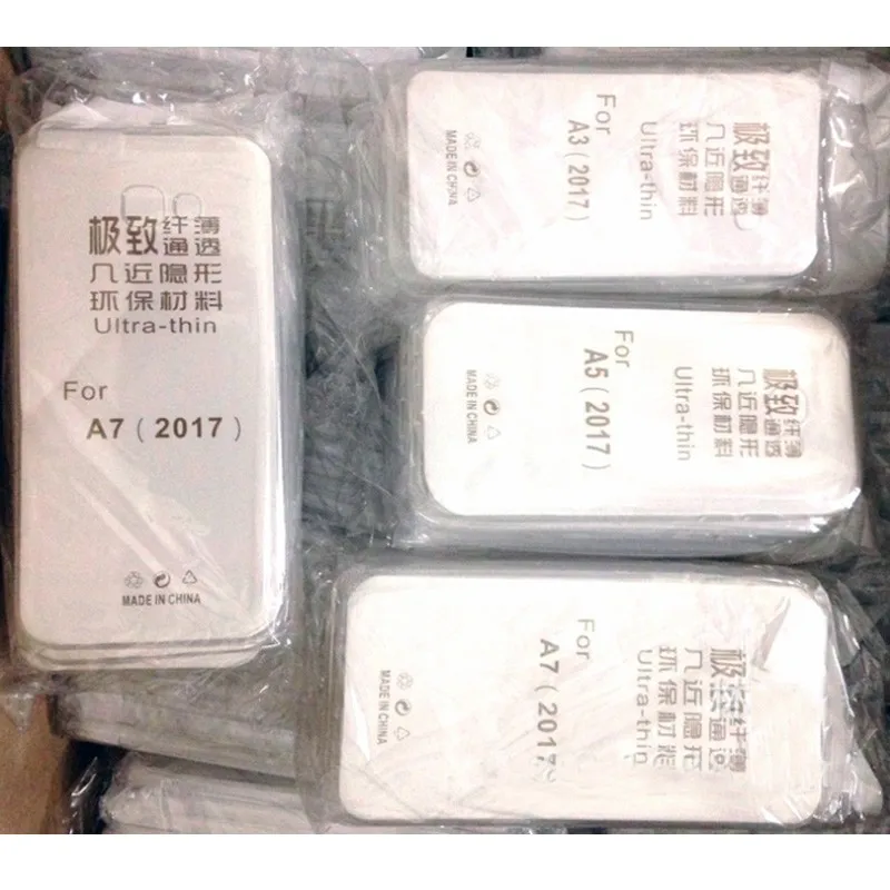 0.3mm Ultra-thin CLear Tpu Cover for Samsung galaxy A5 2017 Case