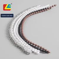 

Colorful 4.5mmx6mm Plastic Ball Chain Roller Blind Chains Components Continous Plastic Chain