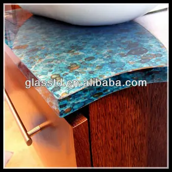 Recycled Glass Countertop Kitcehn Worktop With Sink Buy Glass