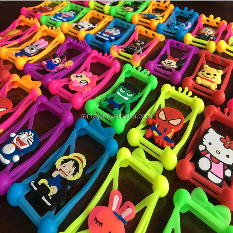 New Arrival 5.5 inches 3D Rabbit Ear Cartoon Silicon Phone Case