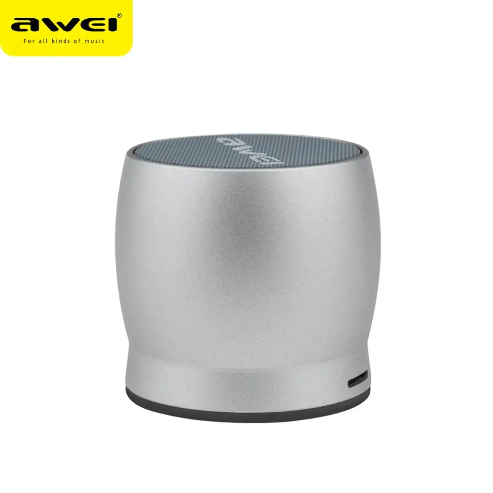 

Y500 AWEI popular metal high sound quality 5w portable mini speaker promotion