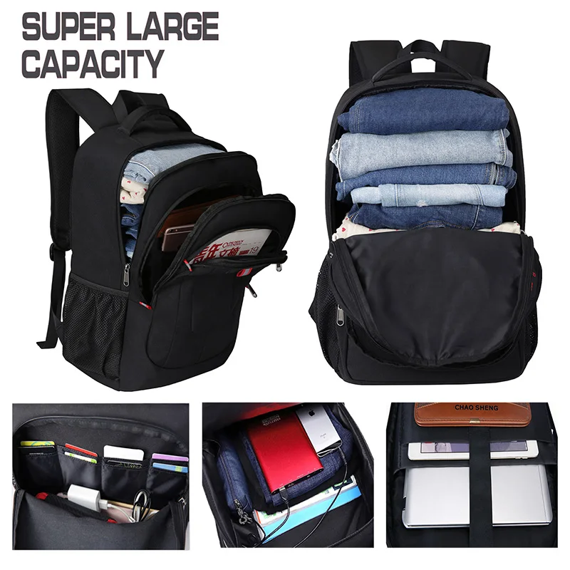 
New 17.3 inch Anti Theft Laptop Backpack for High School or College Laptop Bag Business Unisex Backpack for Travel or Office 