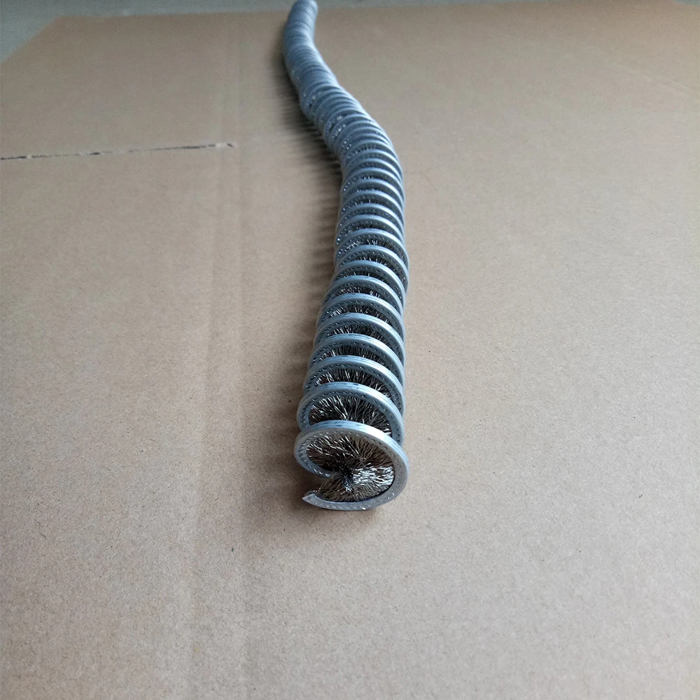 Inverted Spiral Steel Wire Descaling Brush Buy Descaling Brush