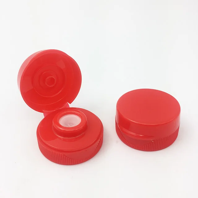 Hot Sales 38mm Plastic Flip Top Caps/silicone Valve Honey Cap Snap On ...