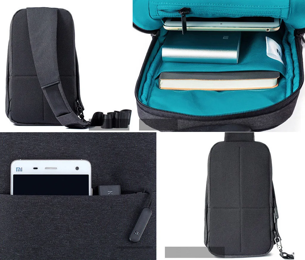 mi city backpack dark grey