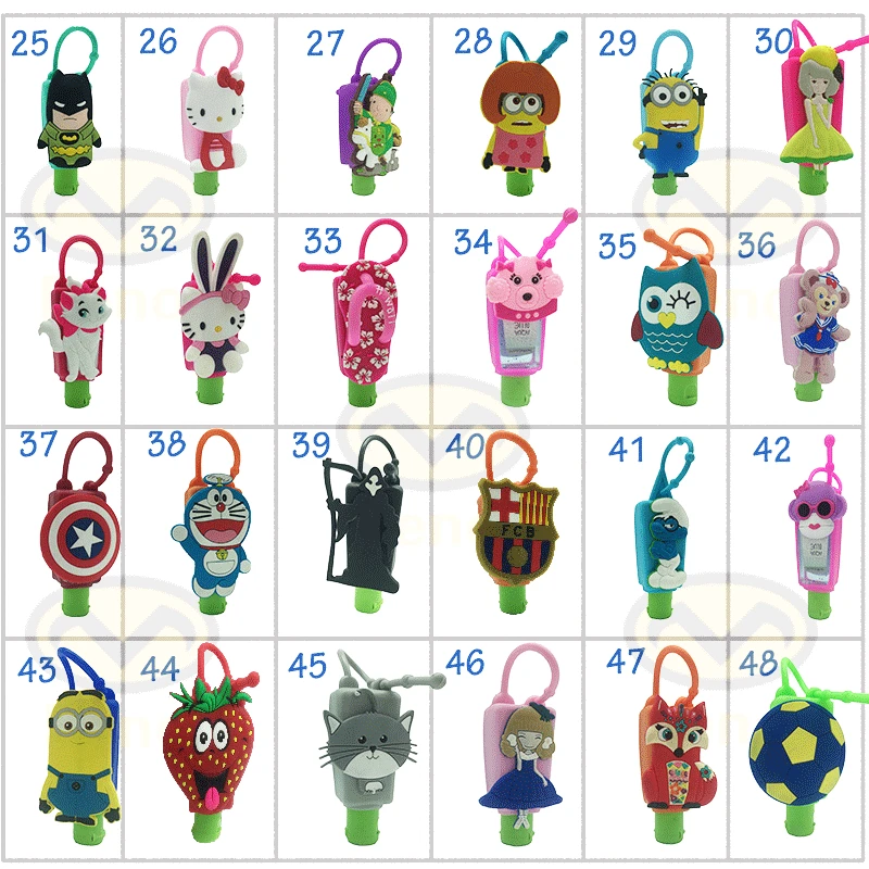 Cool And refreshing Liquid Silicone Mini Pocketbac Hand Sanitizer