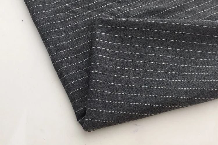 stripe flannel fabric