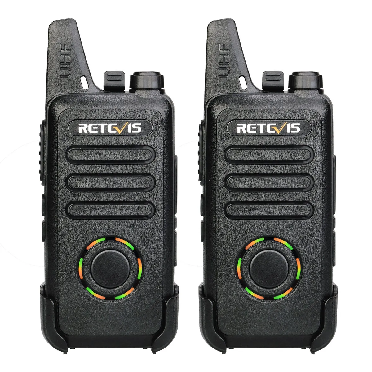 

Long Range Cheap walkie talkie Retevis RT22S FRS License-free 22CH 2W Two Way Radio Channel Display Signal Indicator transceiver