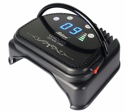 

i believe cordless nail lamp TP46E with Li- on battery, Black or customized color