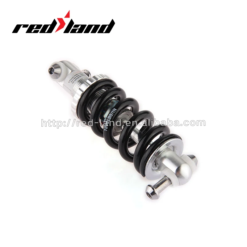 

1000LBS/IN MTB bicycle spring shock absorber rear suspension, Silver + black