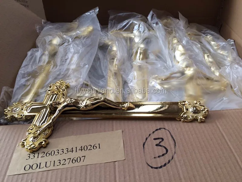 3# new funeral coffin plastic juses cross.jpg