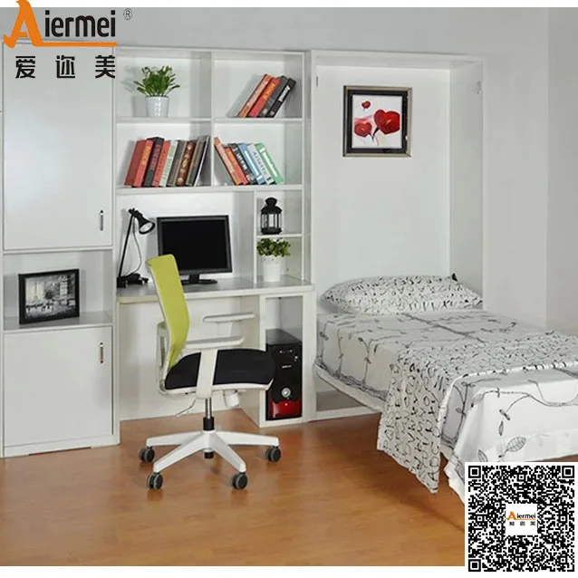 Massivem teakholz wohnzimmer möbel verborgene kinder klappbett ...