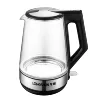 Auto Shut Off Boil Dry Protection LED Display Digital Variable Temperature Control Keep Warm Function Glass hot water kettle